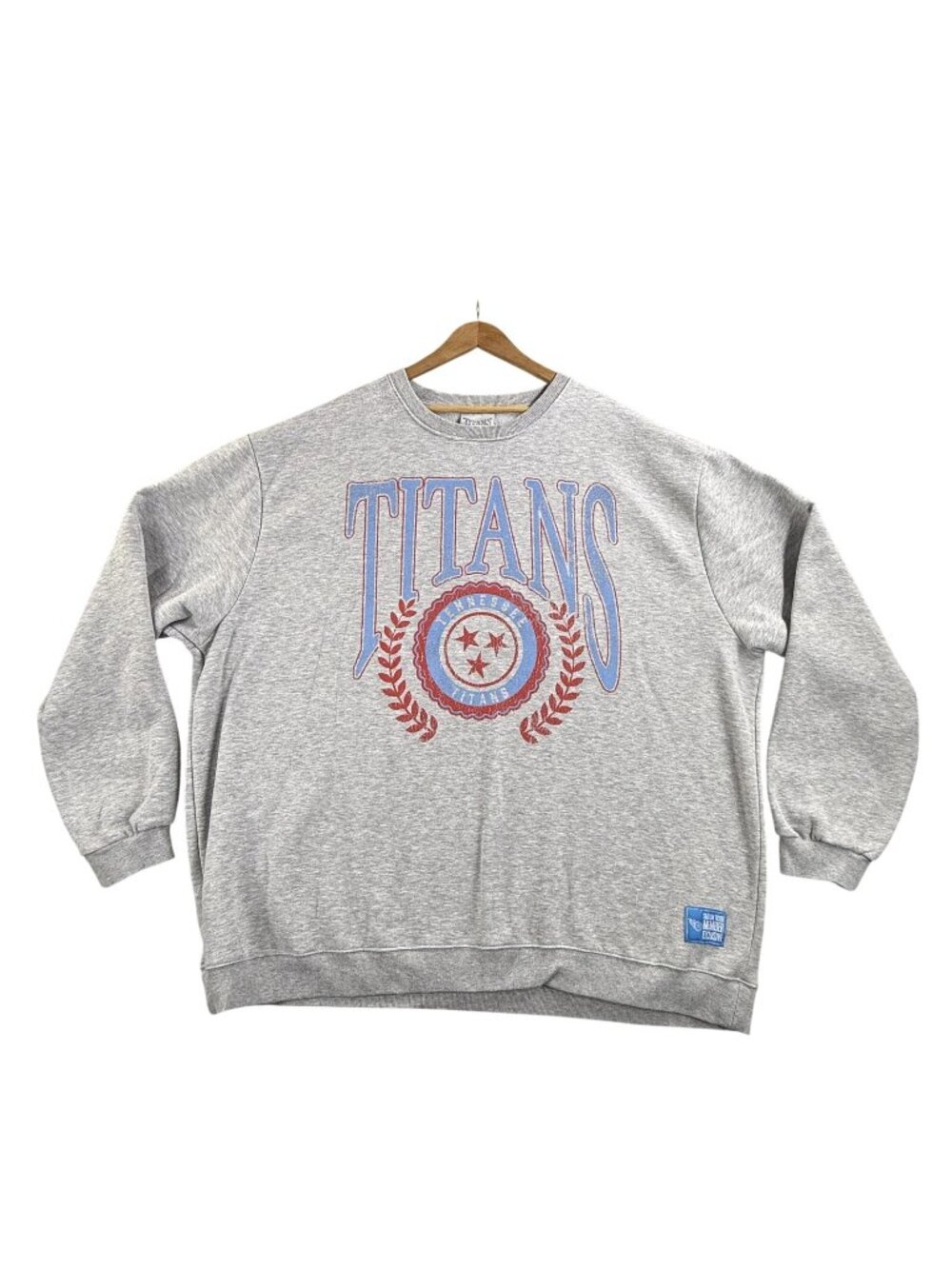 Tennessee Titans Sweatshirt Mens 5XL Gray NFL Football Season Ticket Exclusive
